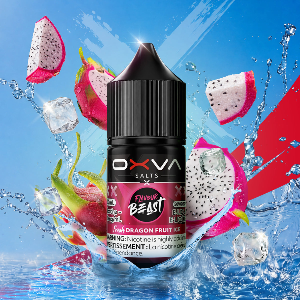 Flavour Beast OXVA Dragon Fruit Ice 30mL E-liquid