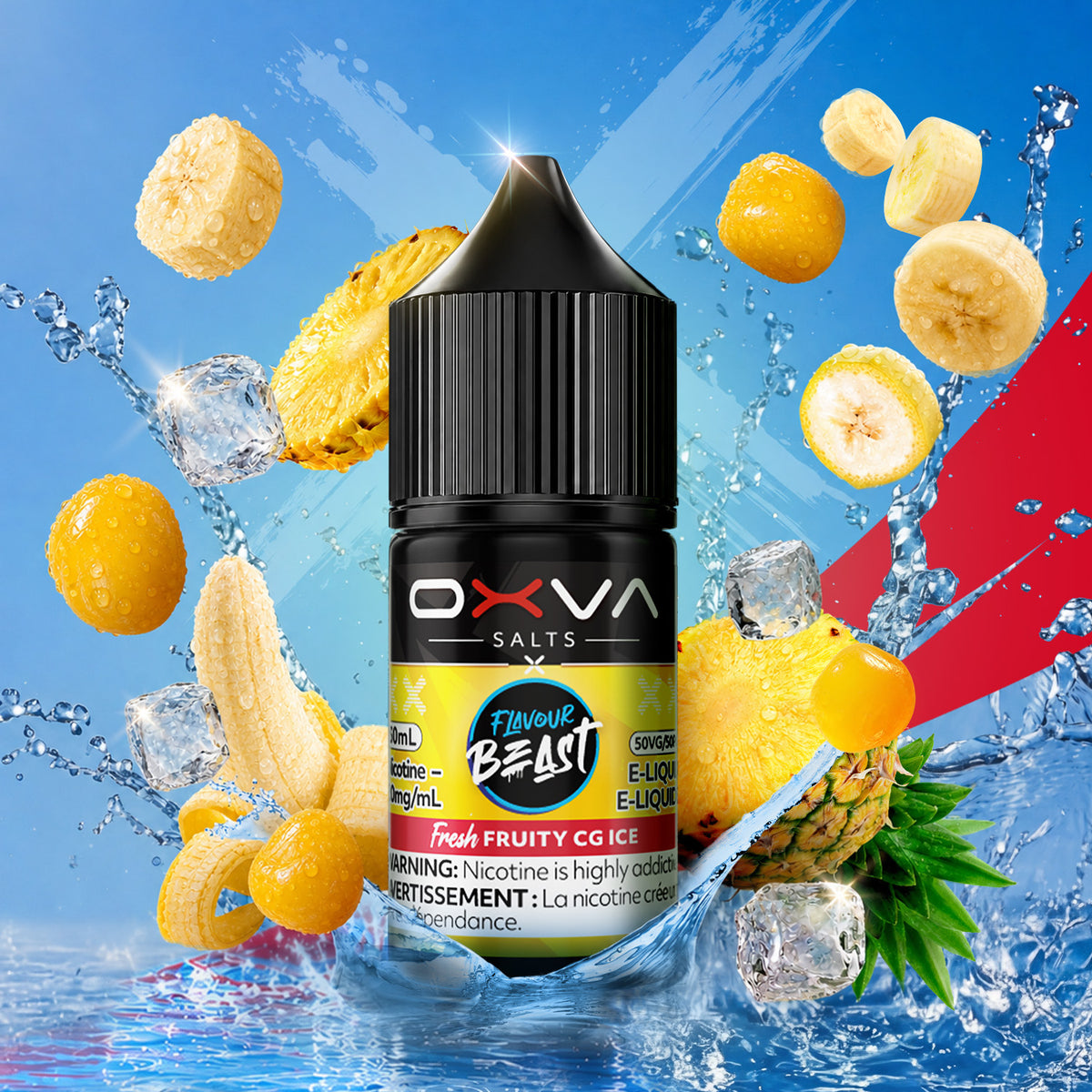 Flavour Beast x OXVA E-liquid - Fresh Fruity CG Ice