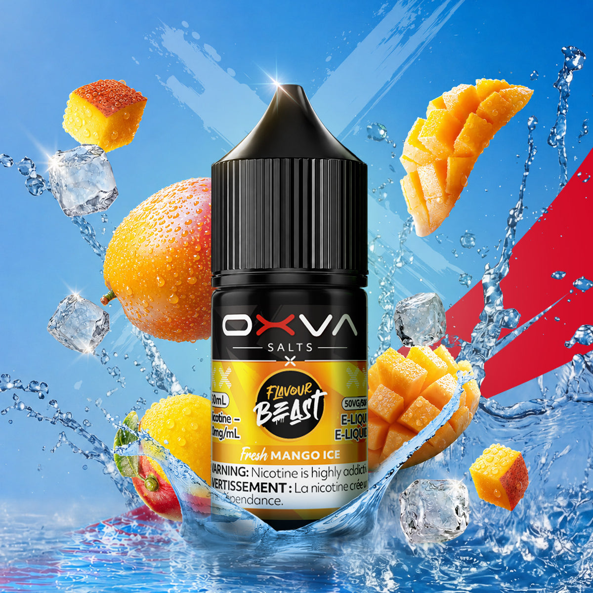 Flavour Beast x OXVA E-liquid - Fresh Mango Ice