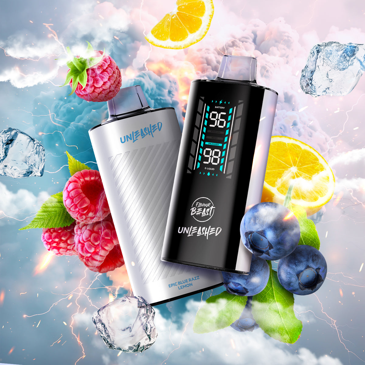 Flavour Beast Unleashed DCP 20K Disposable - Epic Blue Razz Lemon