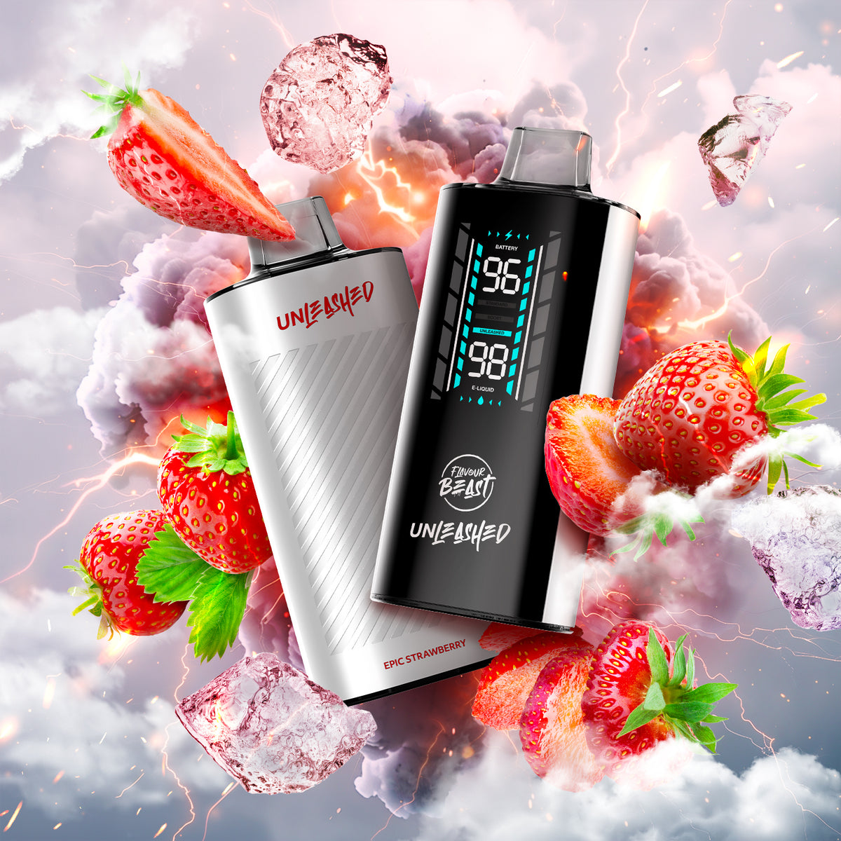 Flavour Beast Unleashed DCP 20K Disposable - Epic Strawberry