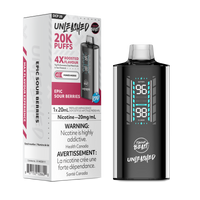 Flavour Beast Unleashed DCP 20K Disposable - Epic Sour Berries