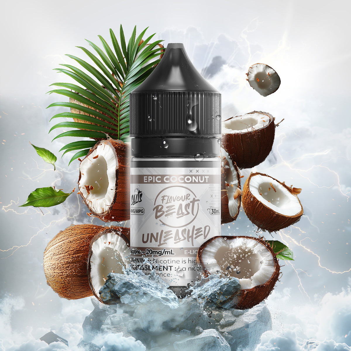 Flavour Beast E-Liquid - Unleashed - Epic Coconut