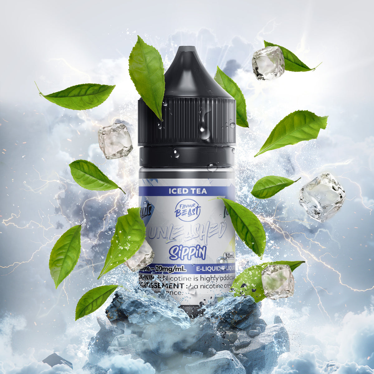 Flavour Beast E-Liquid - Unleashed Sippin - Iced Tea