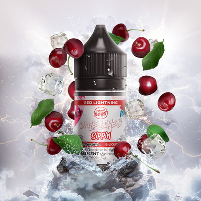 Flavour Beast E-Liquid - Unleashed Sippin - Red Lightning