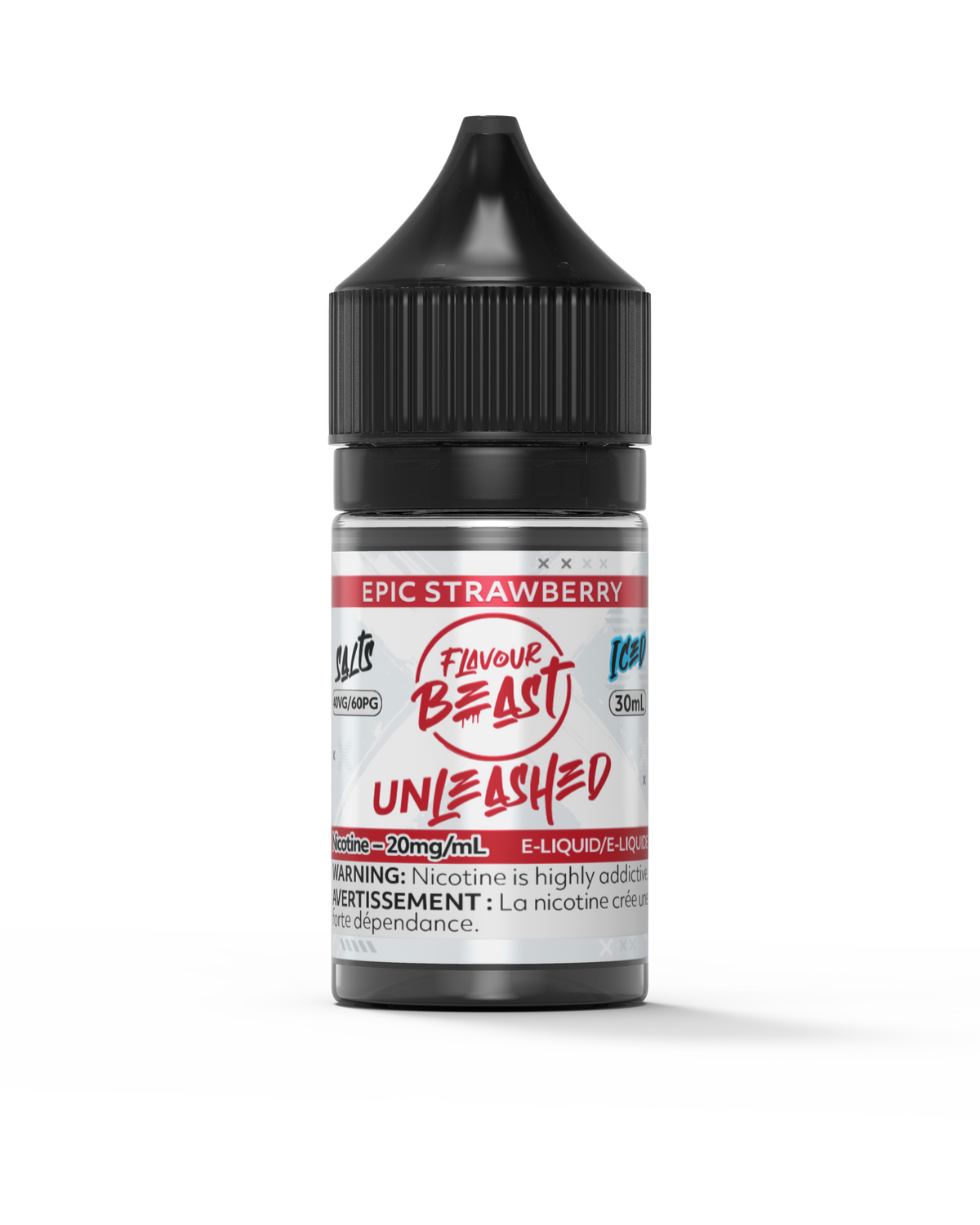 Flavour Beast E-Liquid - Unleashed - Epic Strawberry