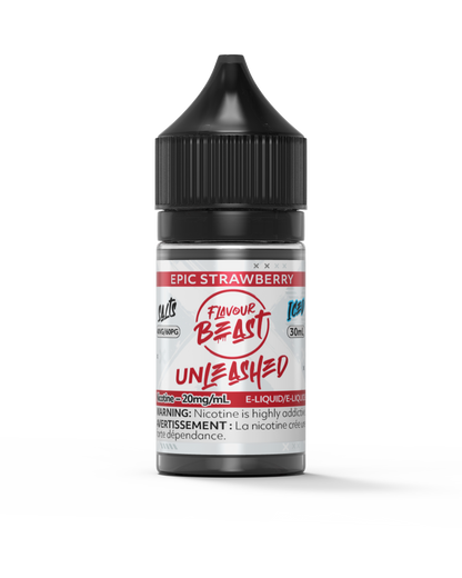 Flavour Beast E-Liquid - Unleashed - Epic Strawberry