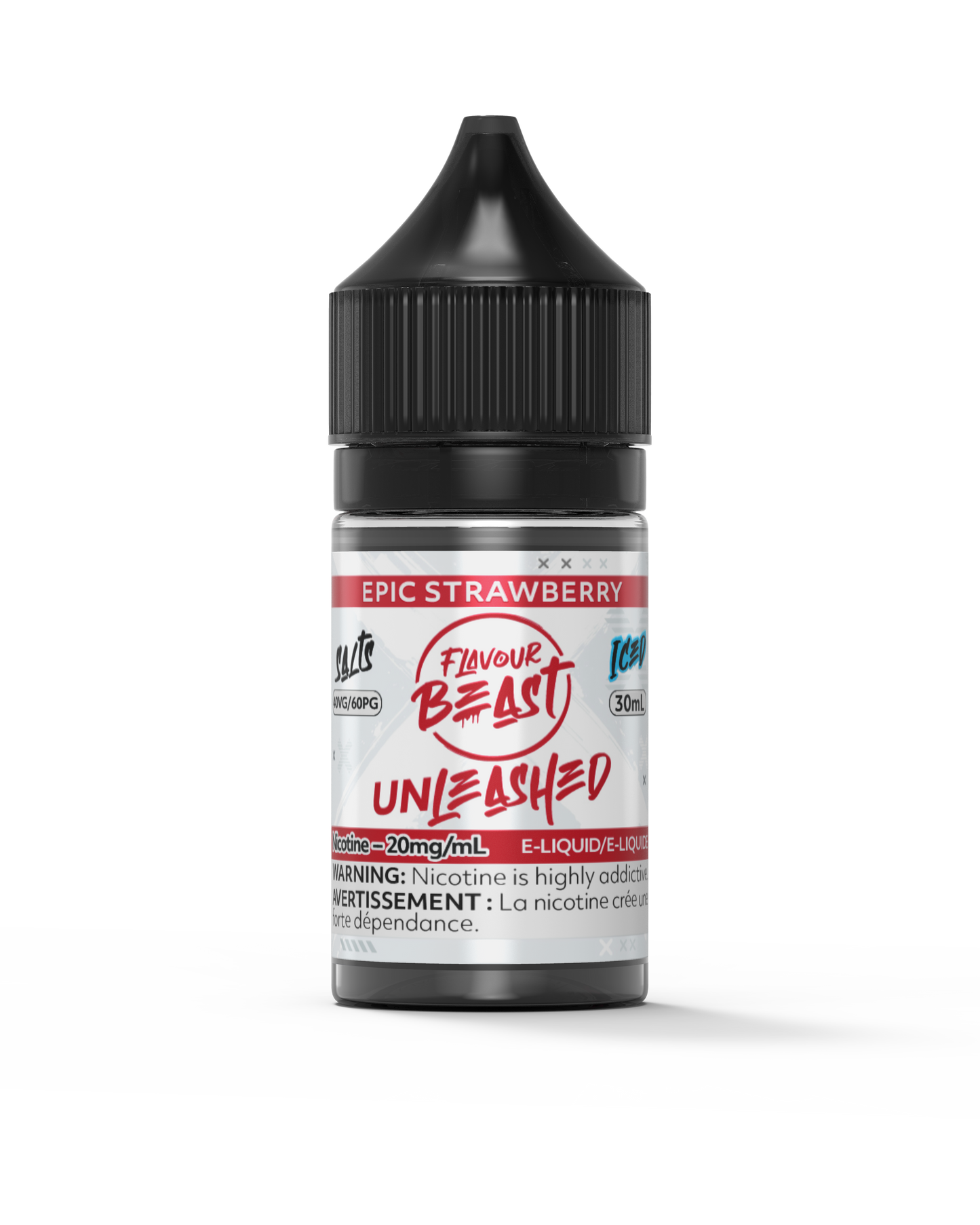 Flavour Beast E-Liquid - Unleashed - Epic Strawberry