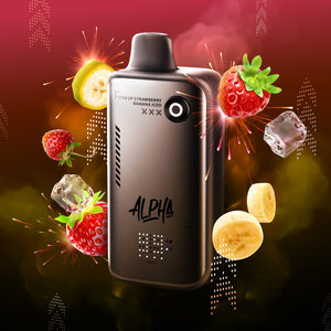 Flavour Beast Alpha - STR8 UP Strawberry Banana (Iced) (AB)