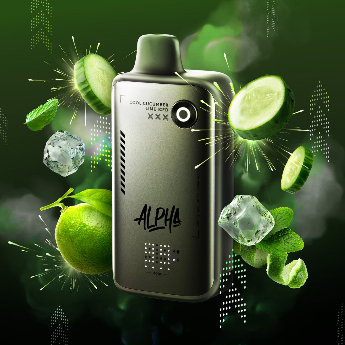 Flavour Beast Alpha - Cool Cucumber Lime Iced