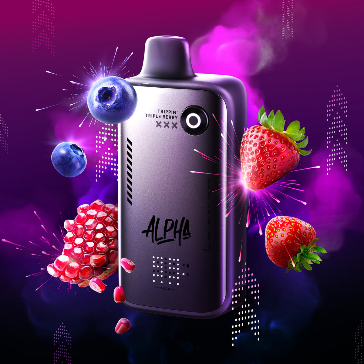 Flavour Beast Alpha - Trippin' Triple Berry (ON)
