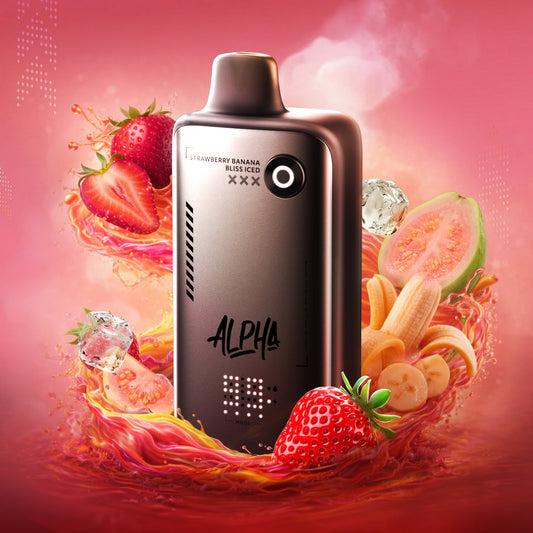 Flavour Beast Alpha - Strawberry Banana Bliss (Iced)