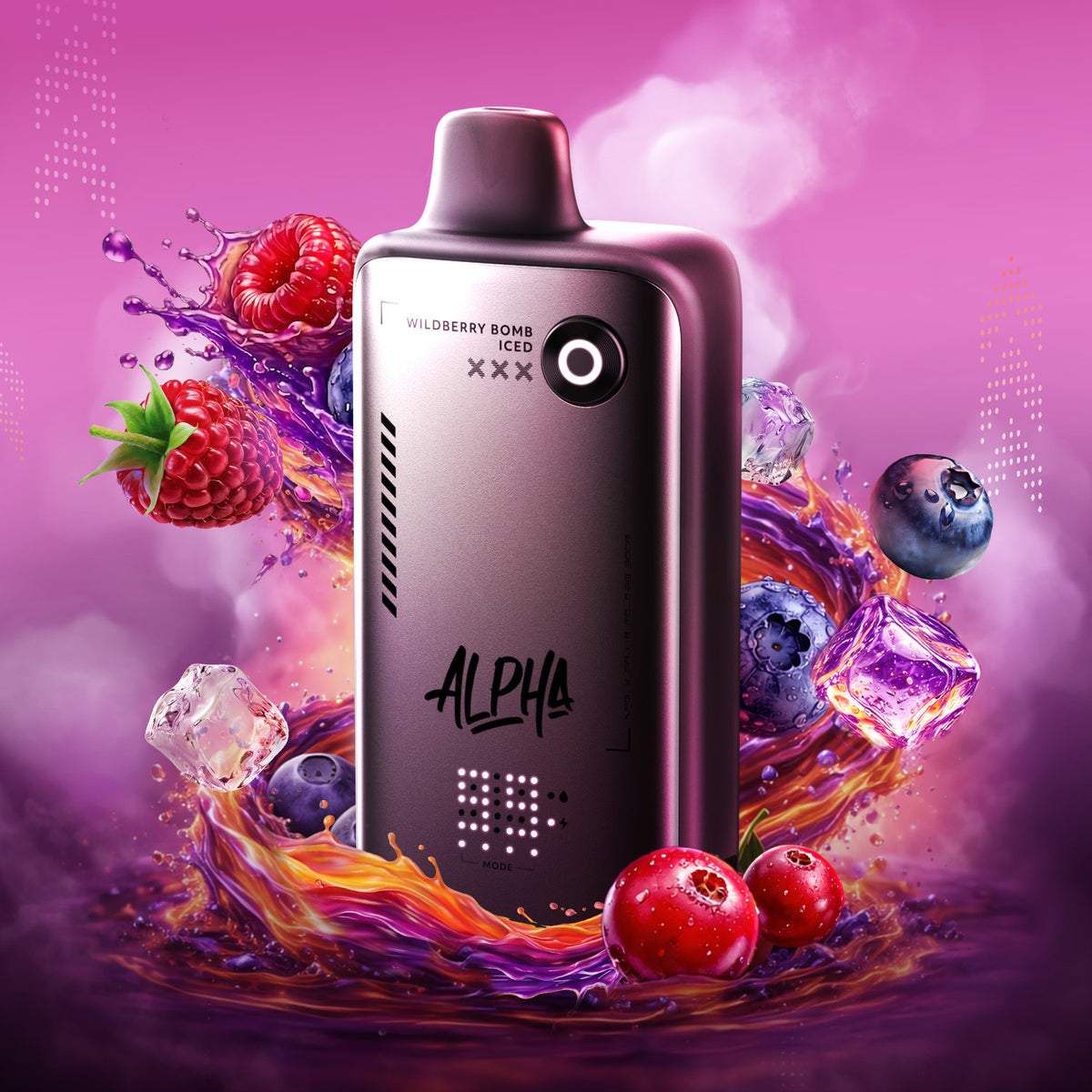 Flavour Beast Alpha - Wildberry Bomb (Iced)
