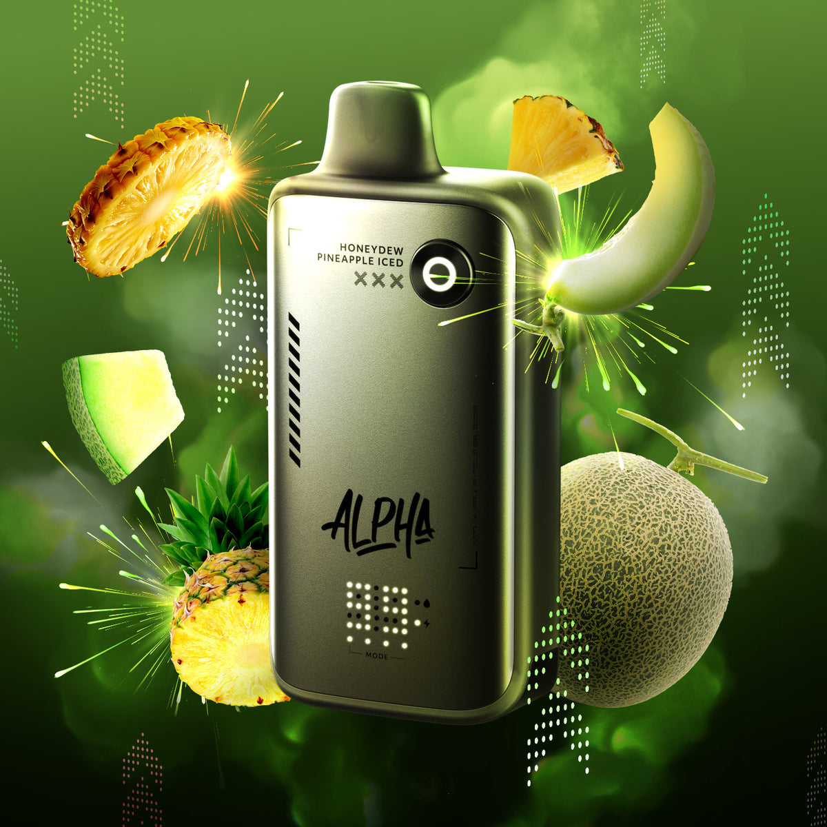 Flavour Beast Alpha - Honeydew Pineapple (Iced)