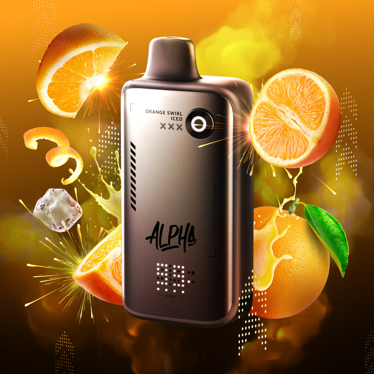 Flavour Beast Alpha - Orange Swirl (Iced) (AB)
