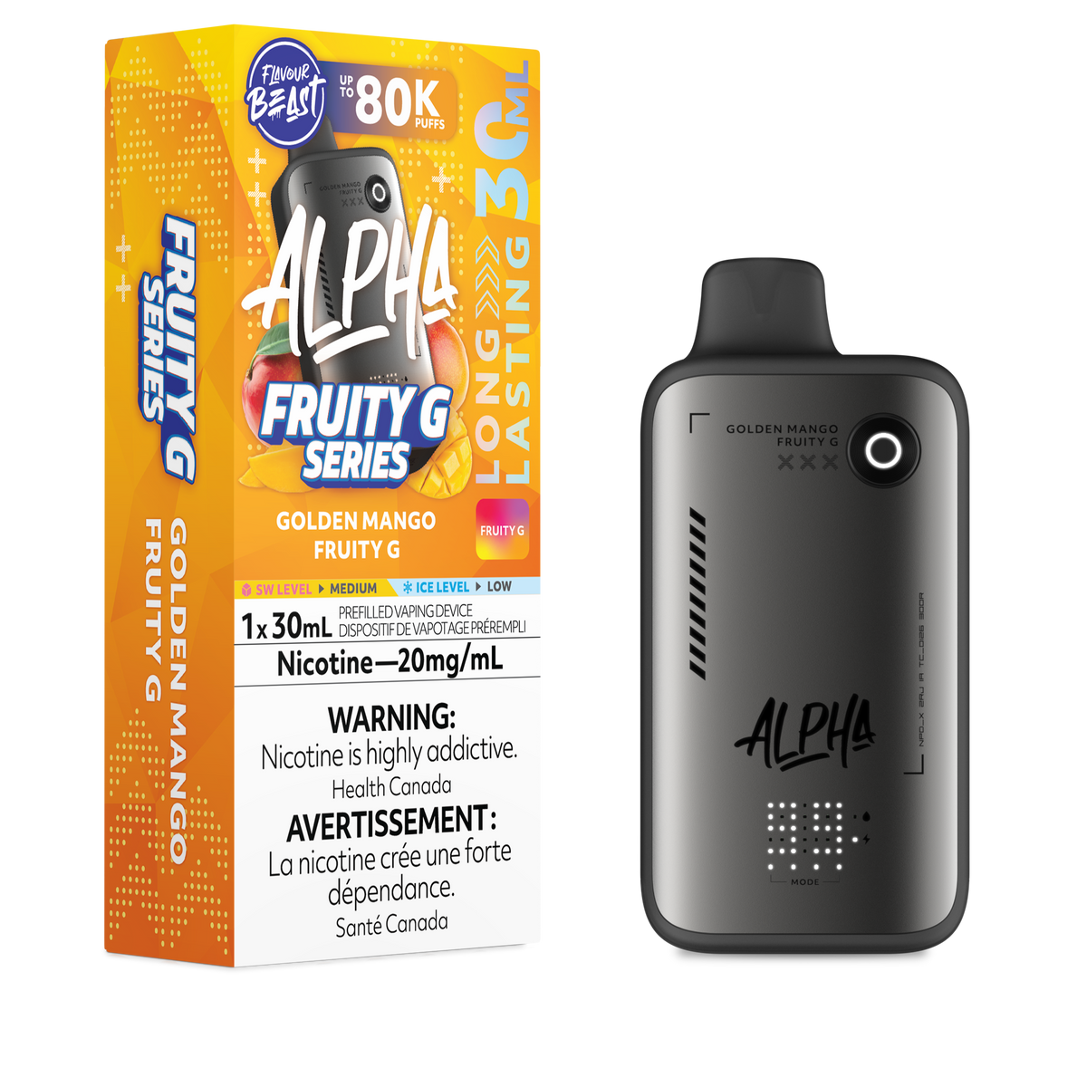 Flavour Beast Alpha - Golden Mango Fruity G