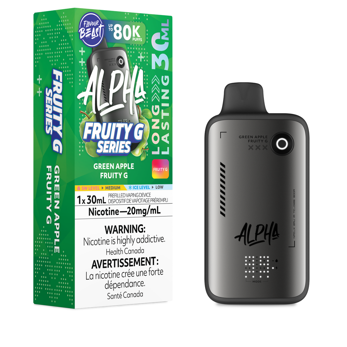 Flavour Beast Alpha - Green Apple Fruity G