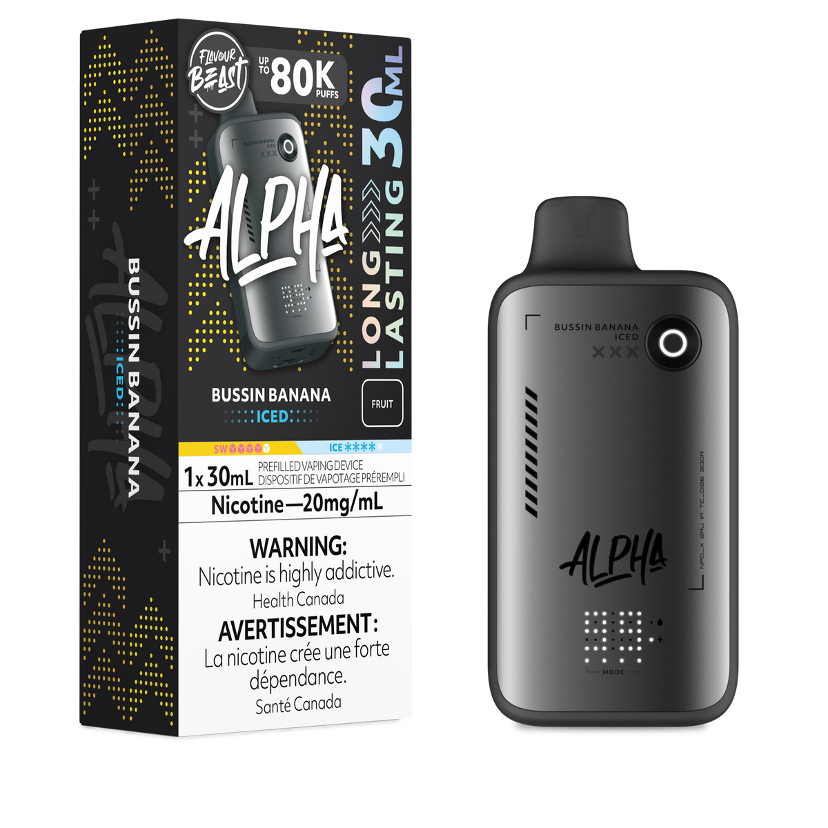 Flavour Beast Alpha - Bussin' Banana Iced
