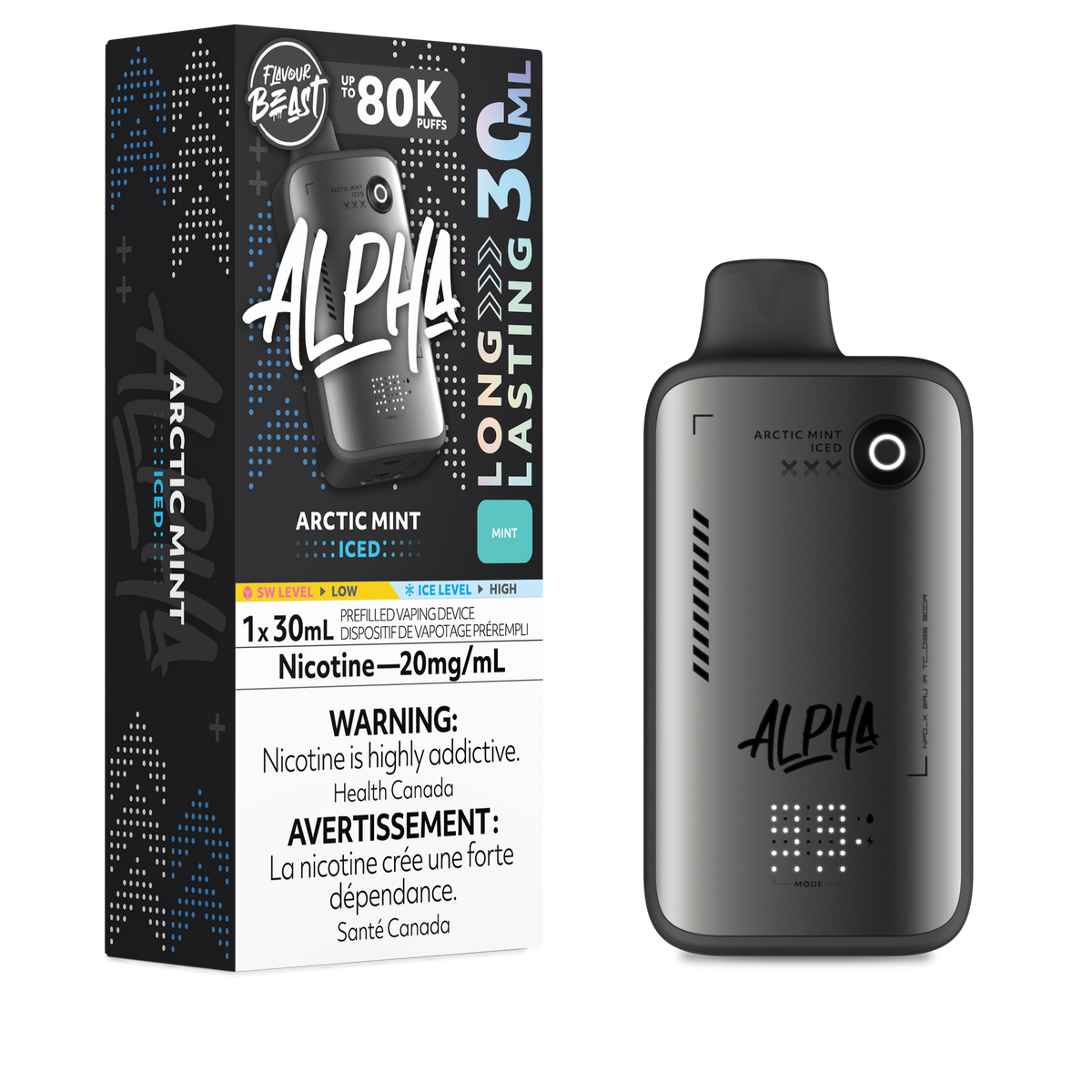 Flavour Beast Alpha - Arctic Mint (Iced)