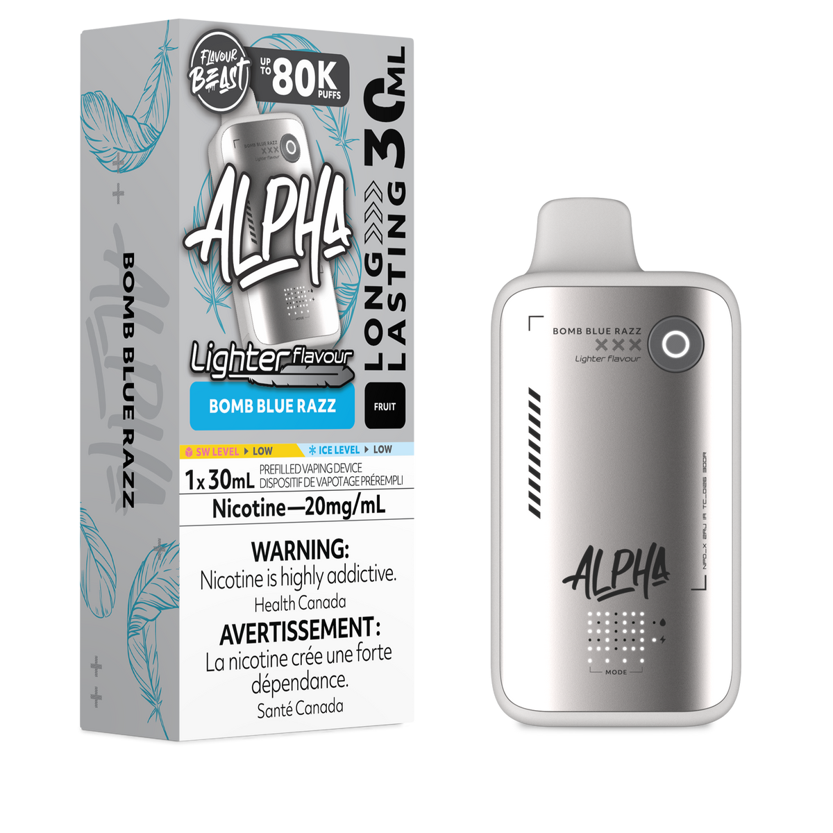 Flavour Beast Alpha - L.S. Bomb Blue Razz