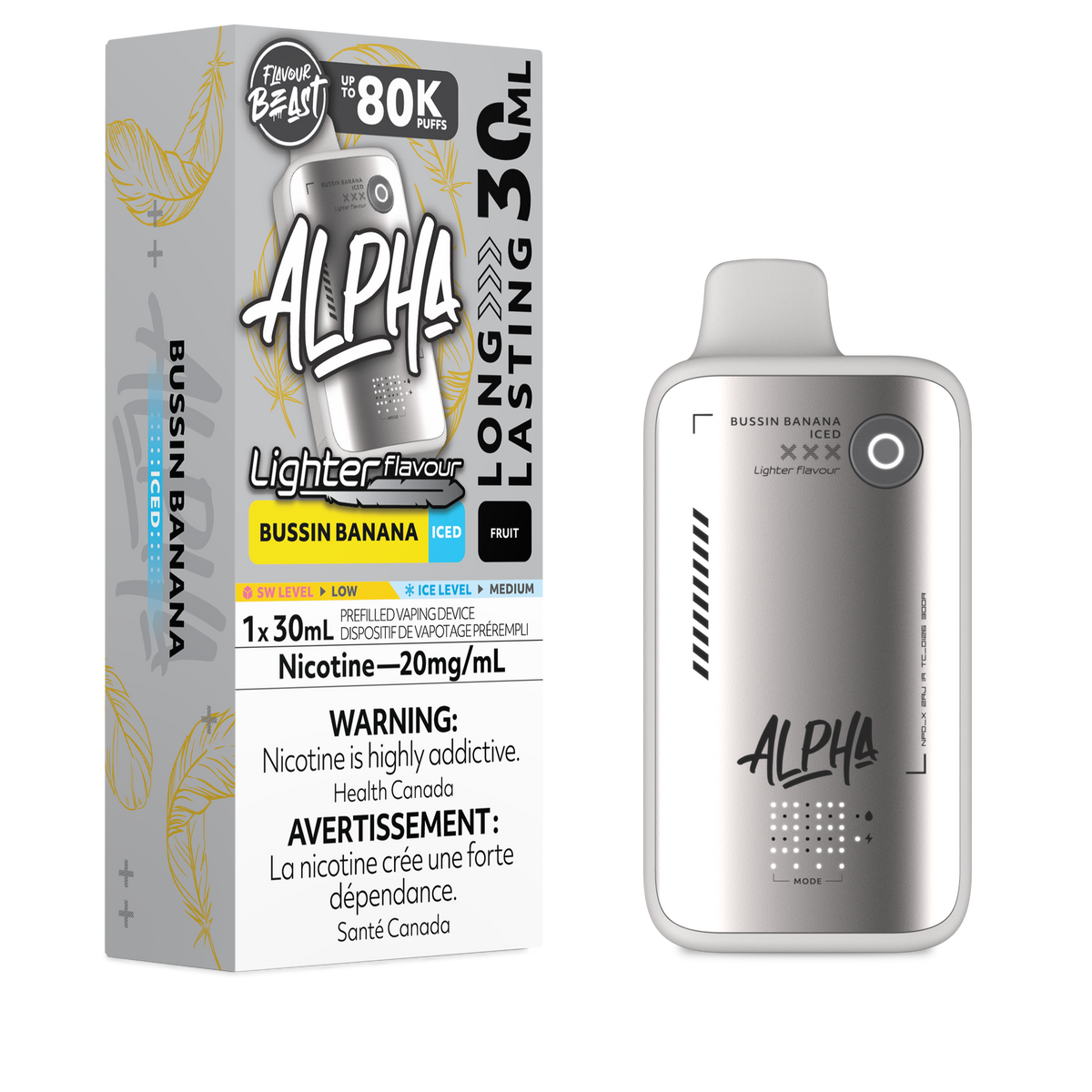 Flavour Beast Alpha - L.S. Bussin Banana (Iced) (AB)