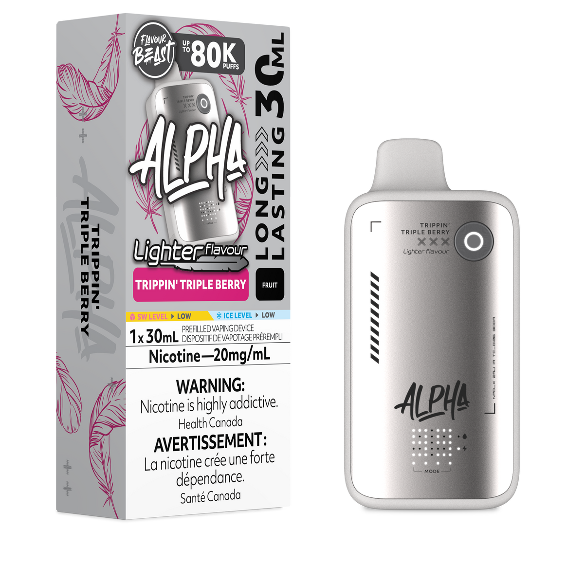 Flavour Beast Alpha - L.S. Trippin' Triple Berry (ON)