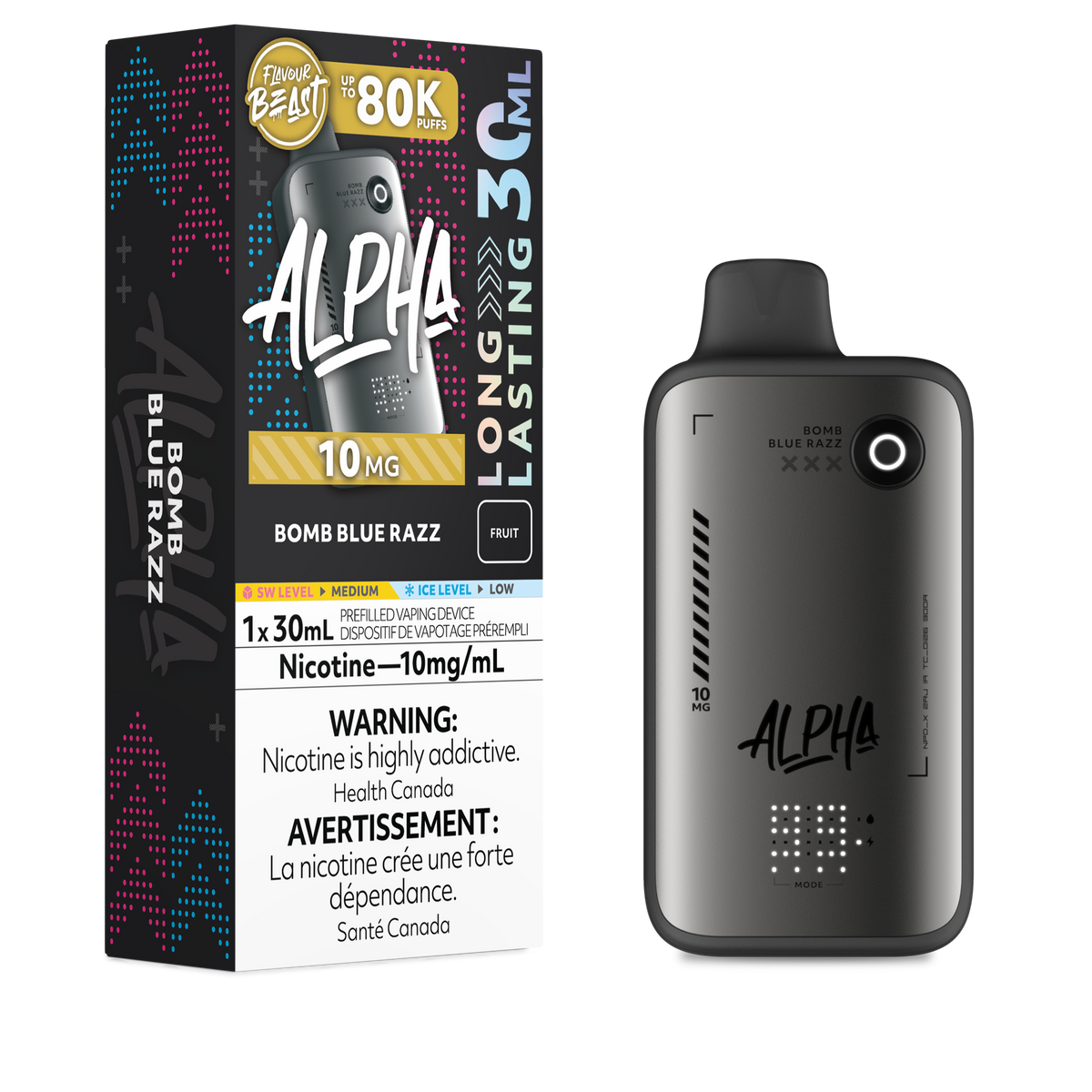 Flavour Beast Alpha - Bomb Blue Razz