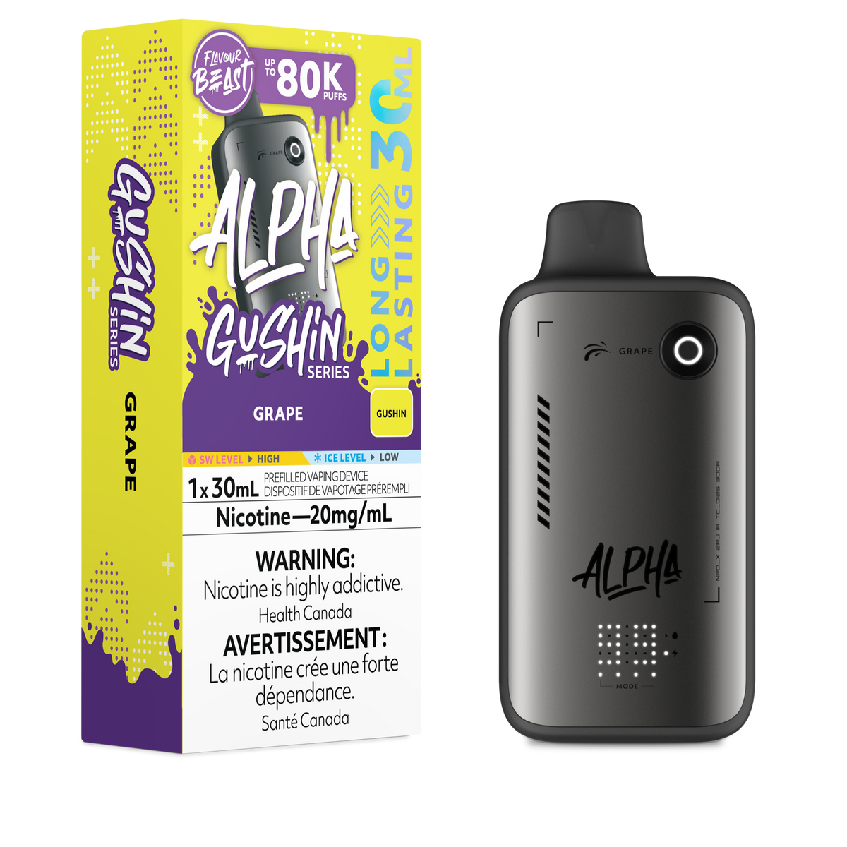 Flavour Beast Alpha - Gushin Grape