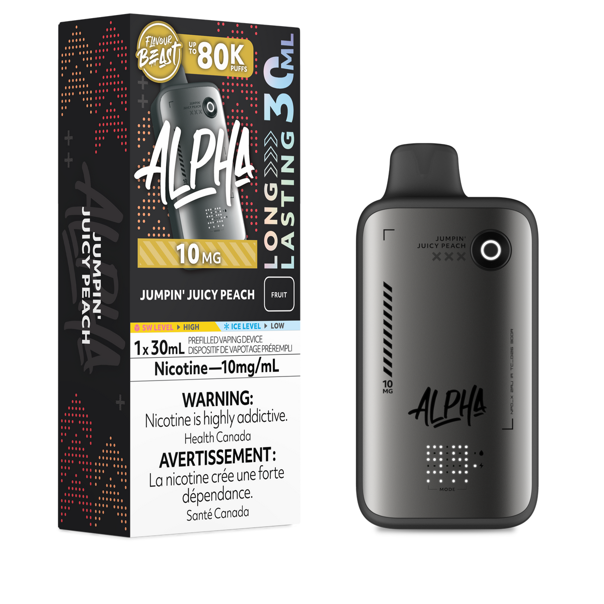 Flavour Beast Alpha - Jumpin' Juicy Peach