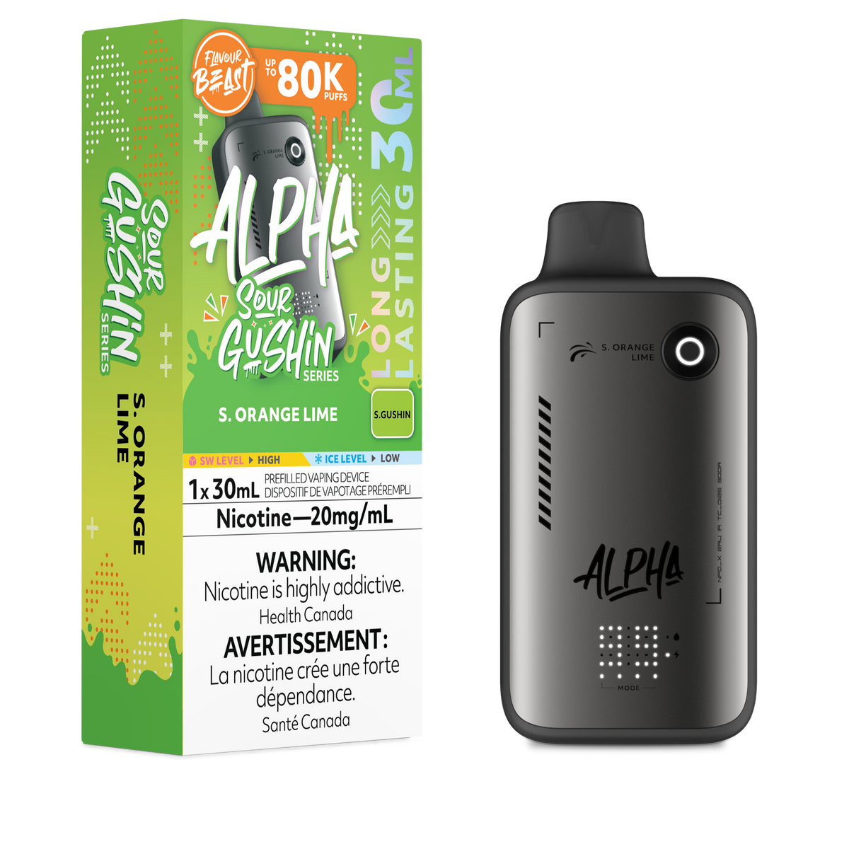 Flavour Beast Alpha - S. Orange Lime
