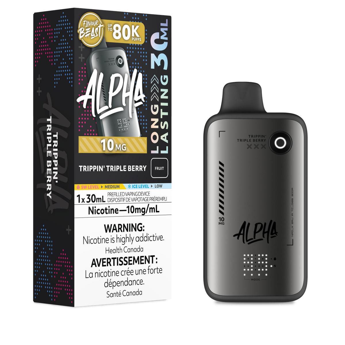 Flavour Beast Alpha - Trippin' Triple Berry (ON)