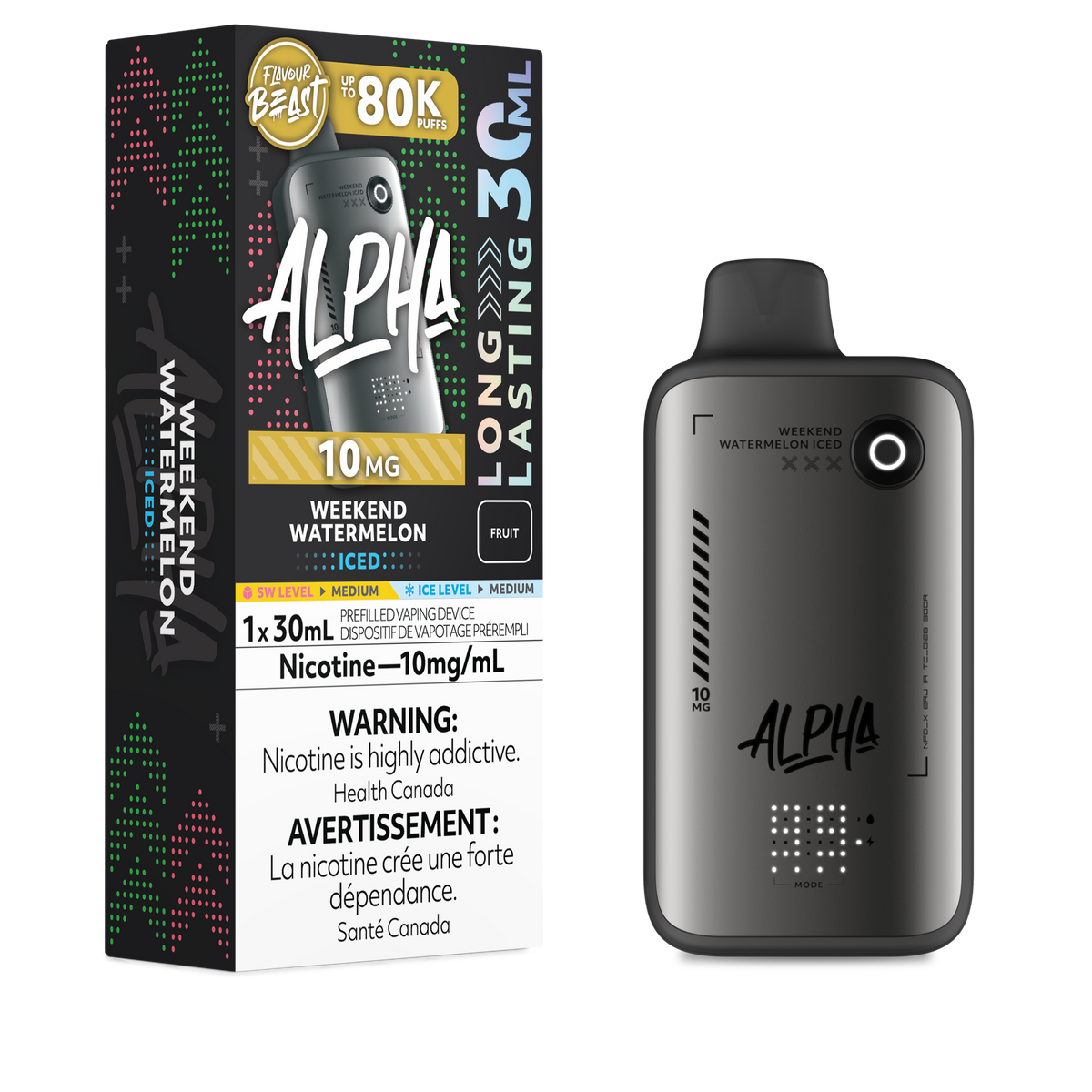 Flavour Beast Alpha - Weekend Watermelon Iced