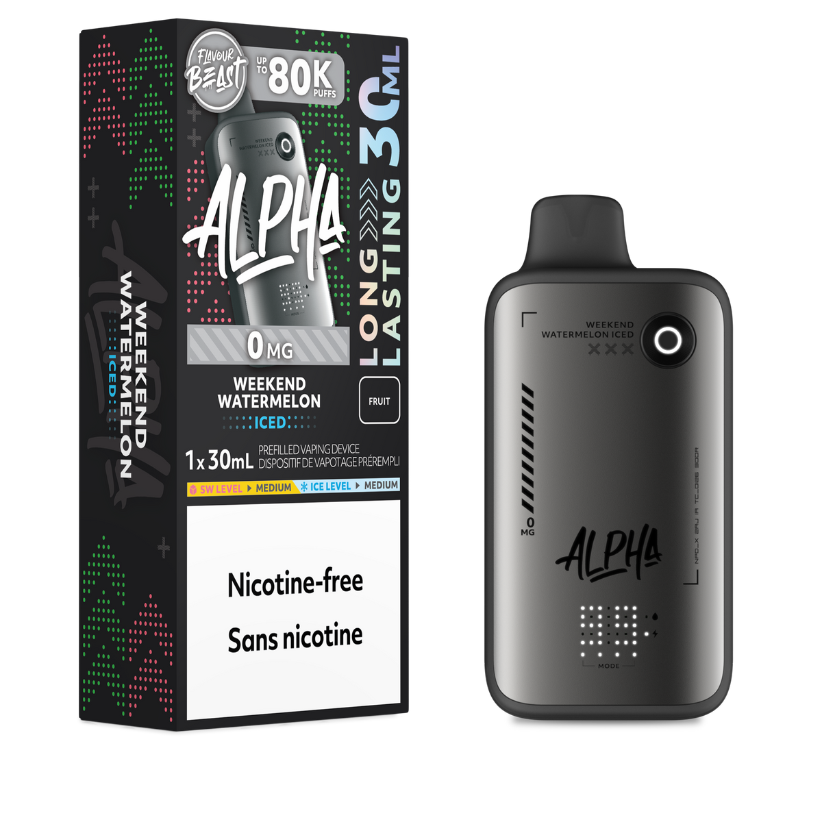 Flavour Beast Alpha - Weekend Watermelon Iced