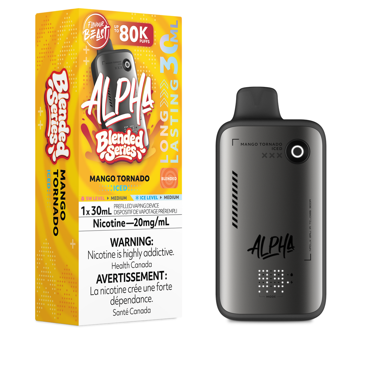 Flavour Beast Alpha - Mango Tornado (Iced)