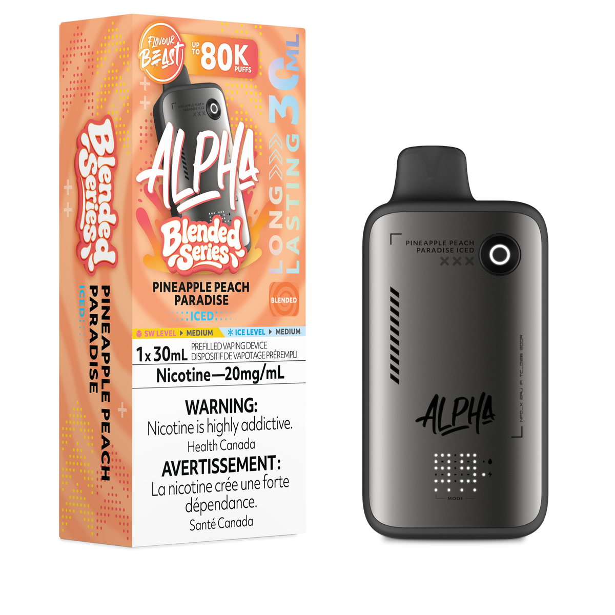 Flavour Beast Alpha - Pineapple Peach Paradise (Iced)