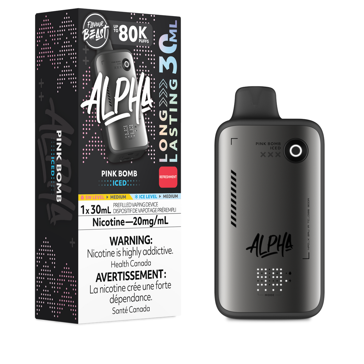 Flavour Beast Alpha - Pink Bomb (Iced)