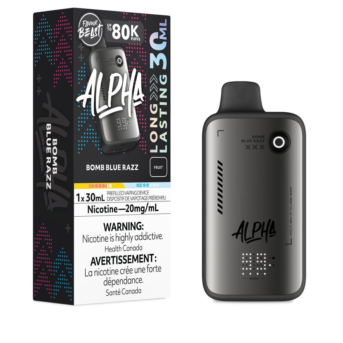 Flavour Beast Alpha - Bomb Blue Razz (MB)