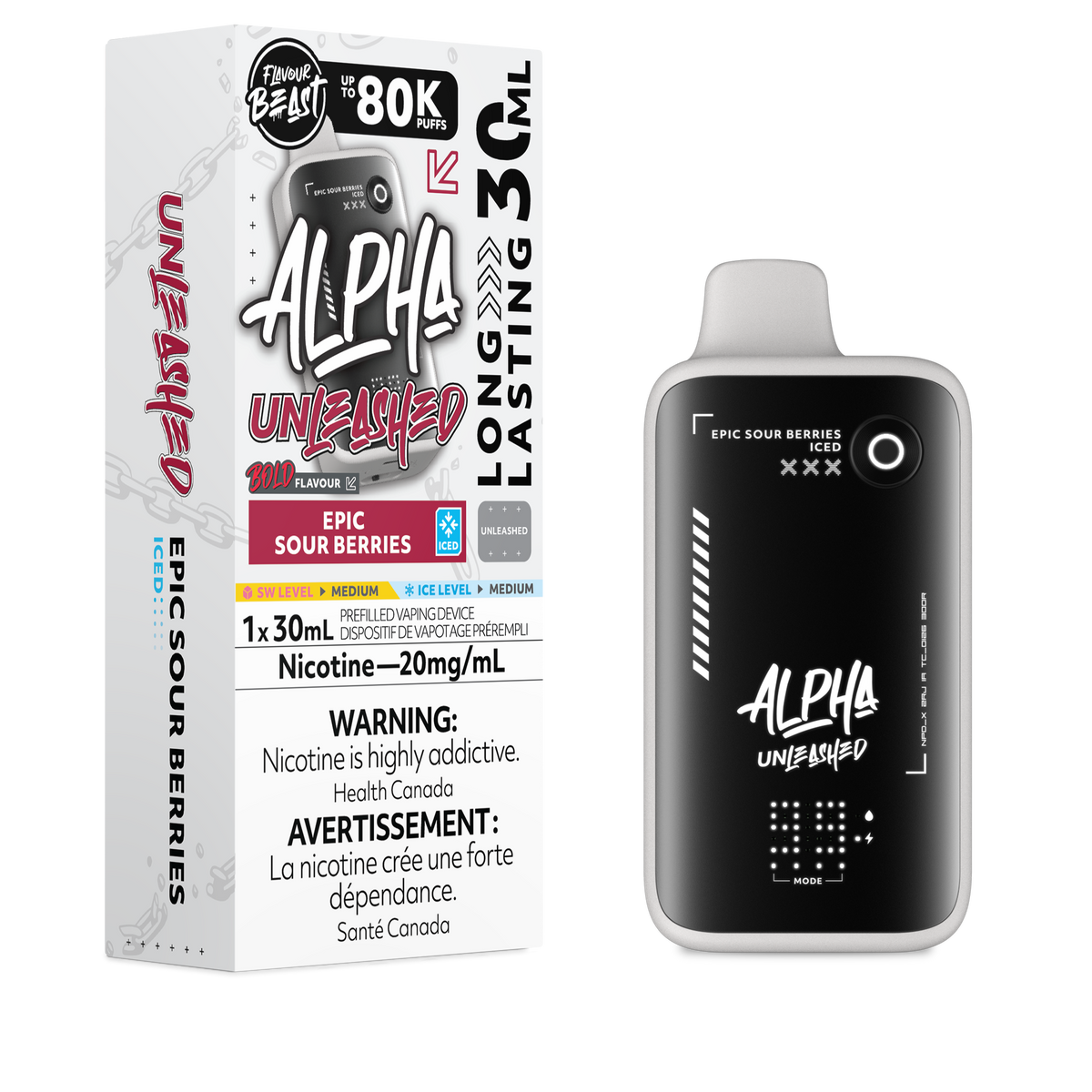 Flavour Beast Alpha - Epic Sour Berries Iced