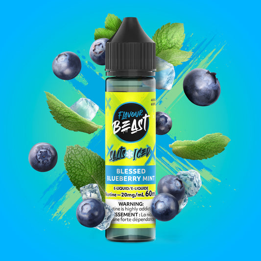 Blessed Blueberry Mint Iced  E-Liquid - Flavour Beast 