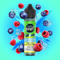 Super Sour Blue Razz Vape - Flavour Beast E-Liquid 