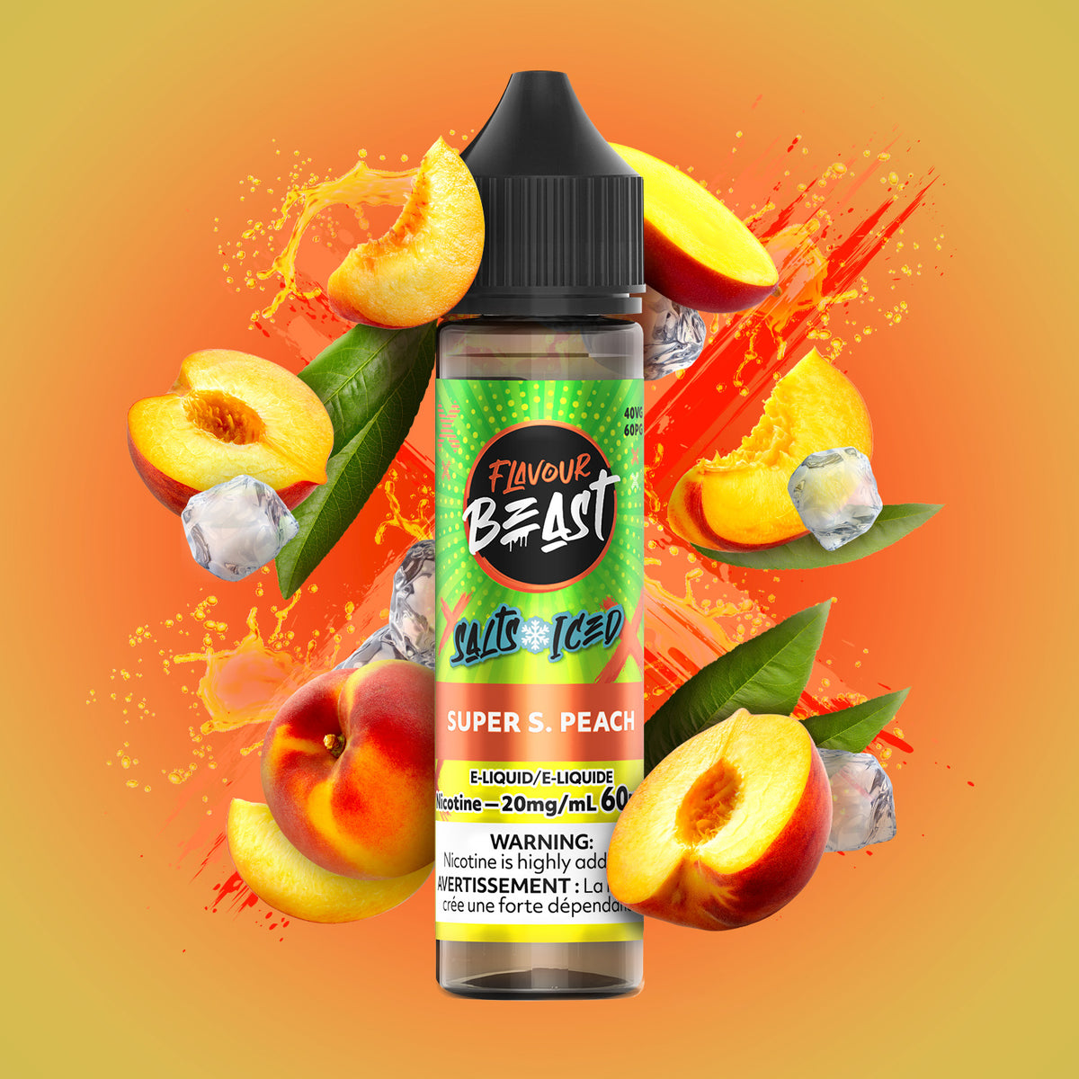 Flavour Beast E-Liquid - Super S. Peach