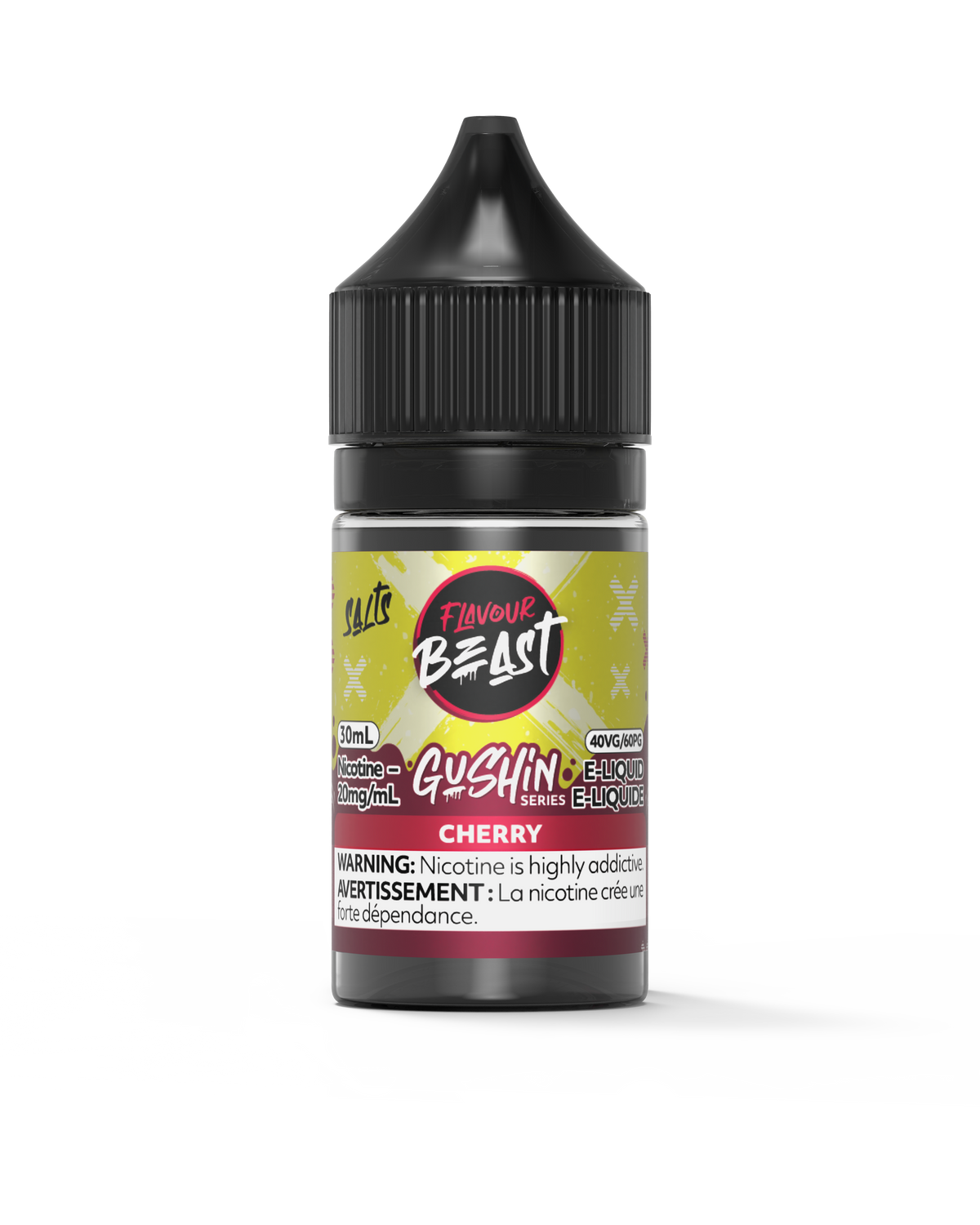 Flavour Beast E-Liquid - GUSHIN Cherry