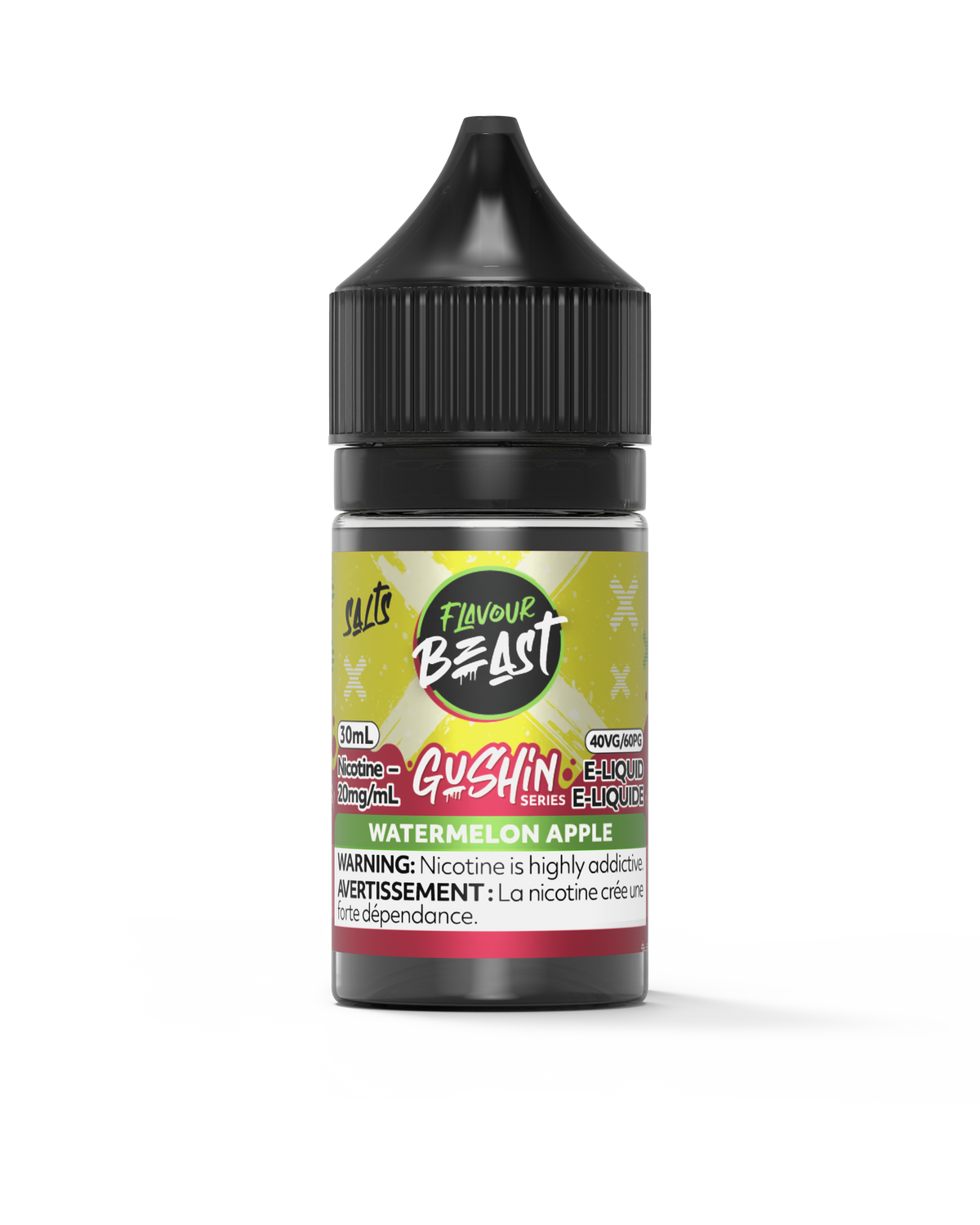 Flavour Beast E-Liquid - GUSHIN Watermelon Apple (MB)