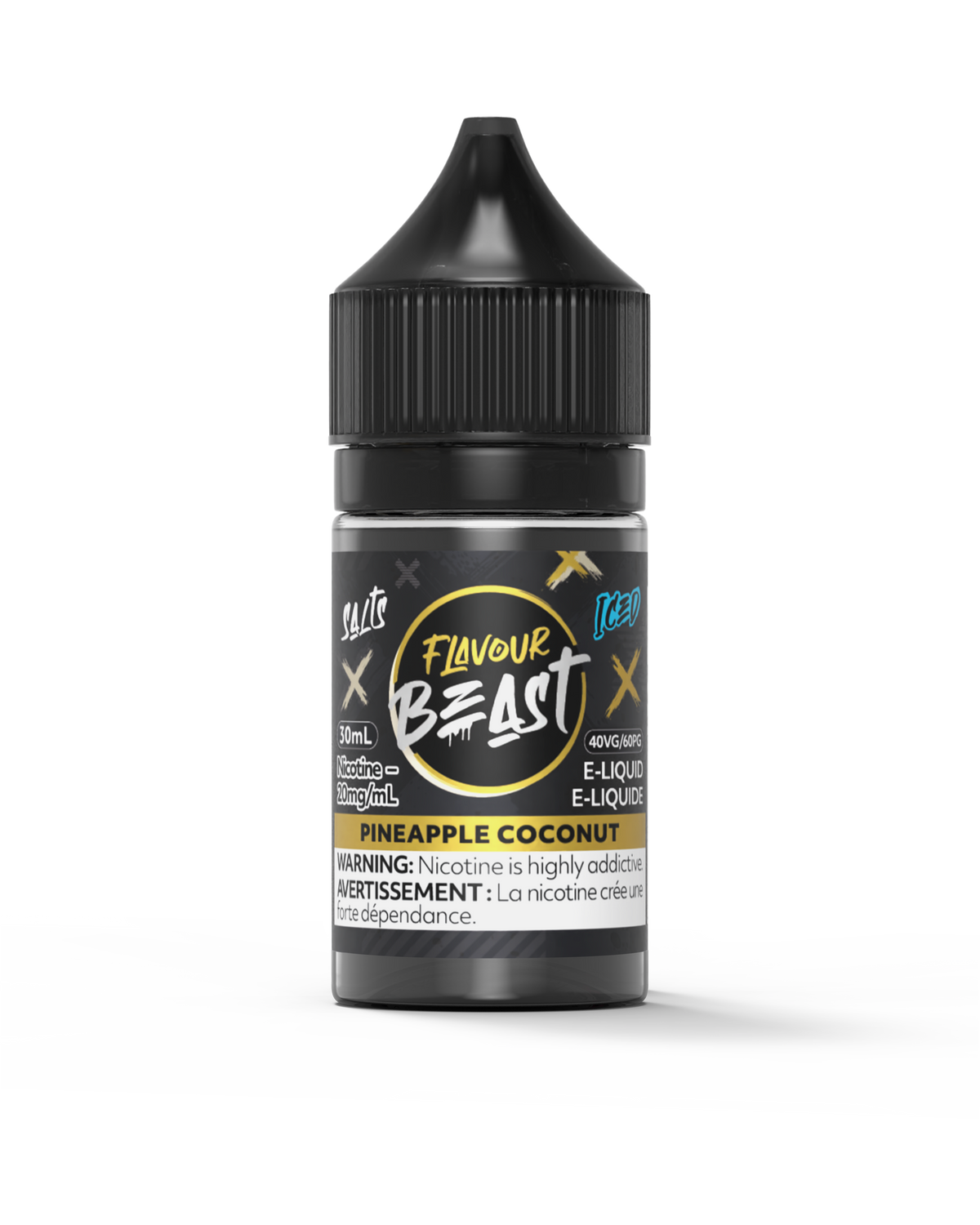 Flavour Beast E-Liquid - Pineapple Coconut Iced (ON)