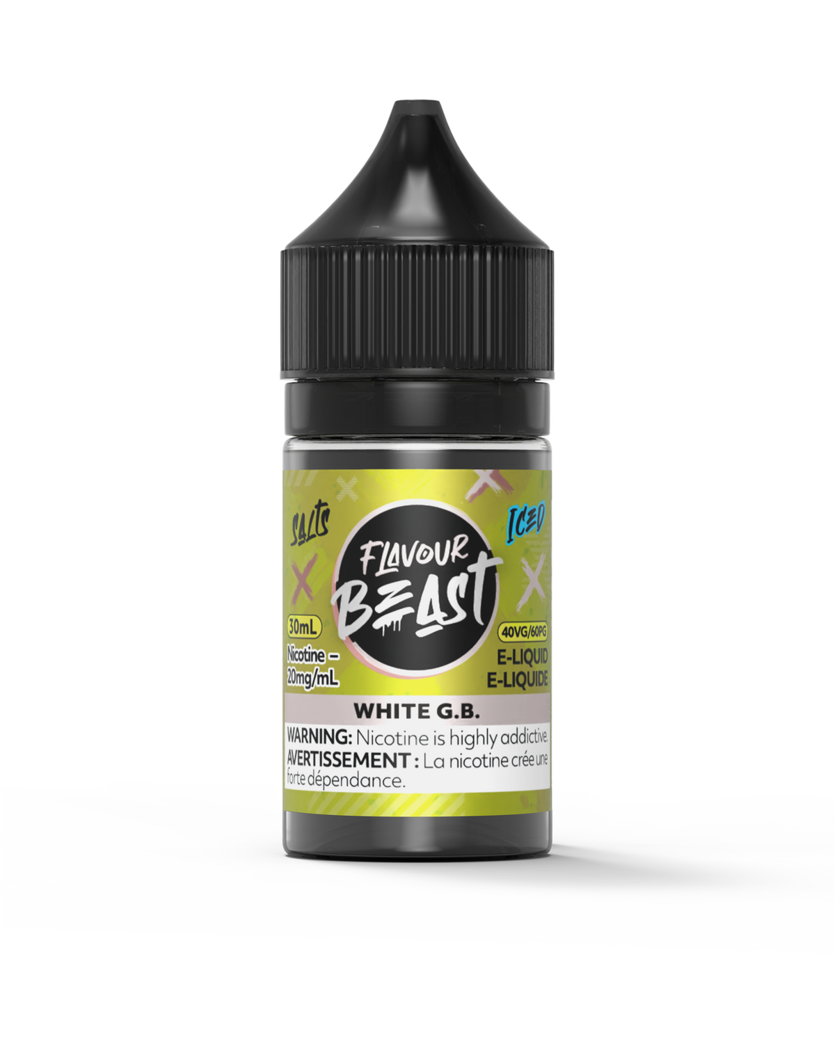 Flavour Beast E-Liquid - White G.B. Iced (AB)