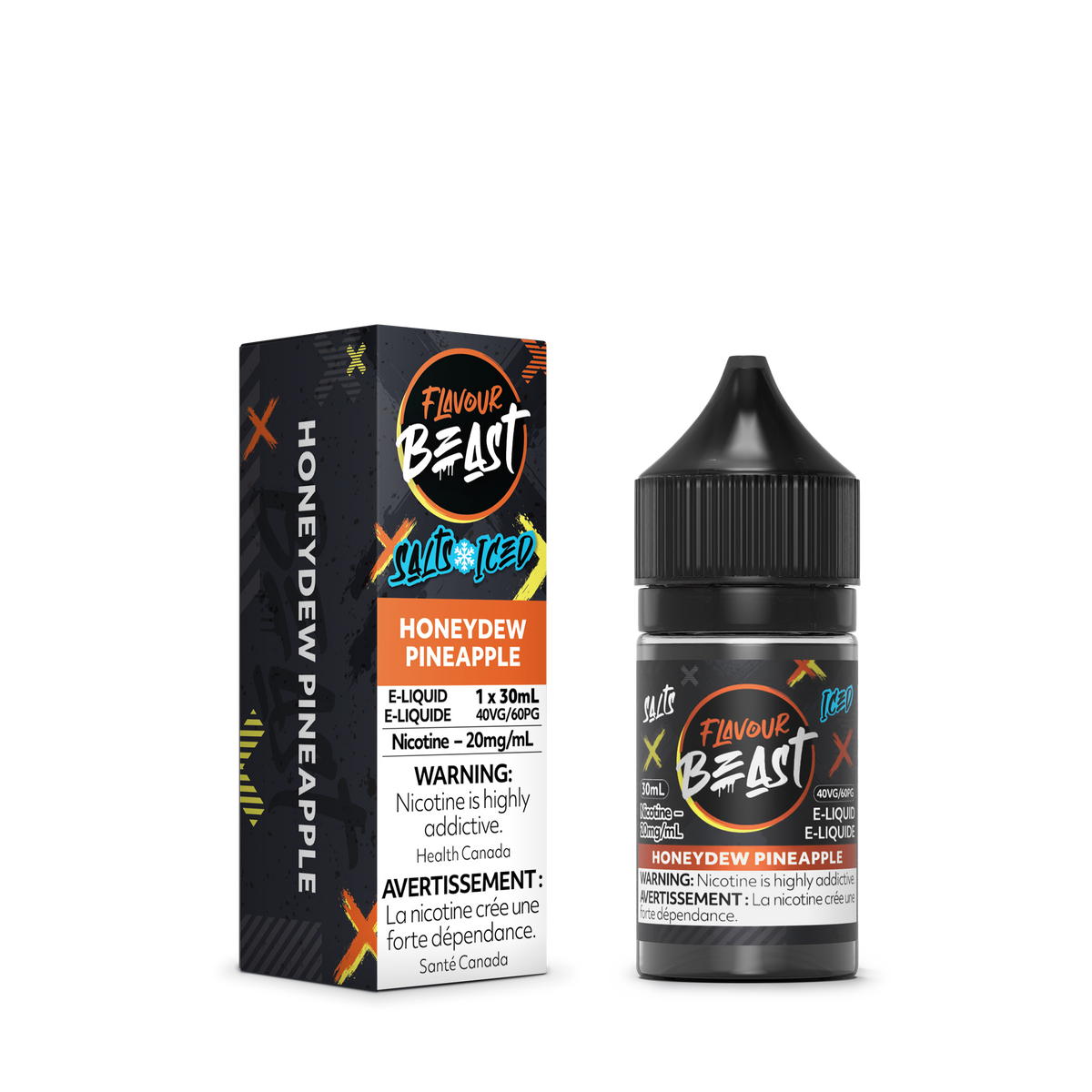 Flavour Beast E-Liquid - Honeydew Pineapple Iced (ON)