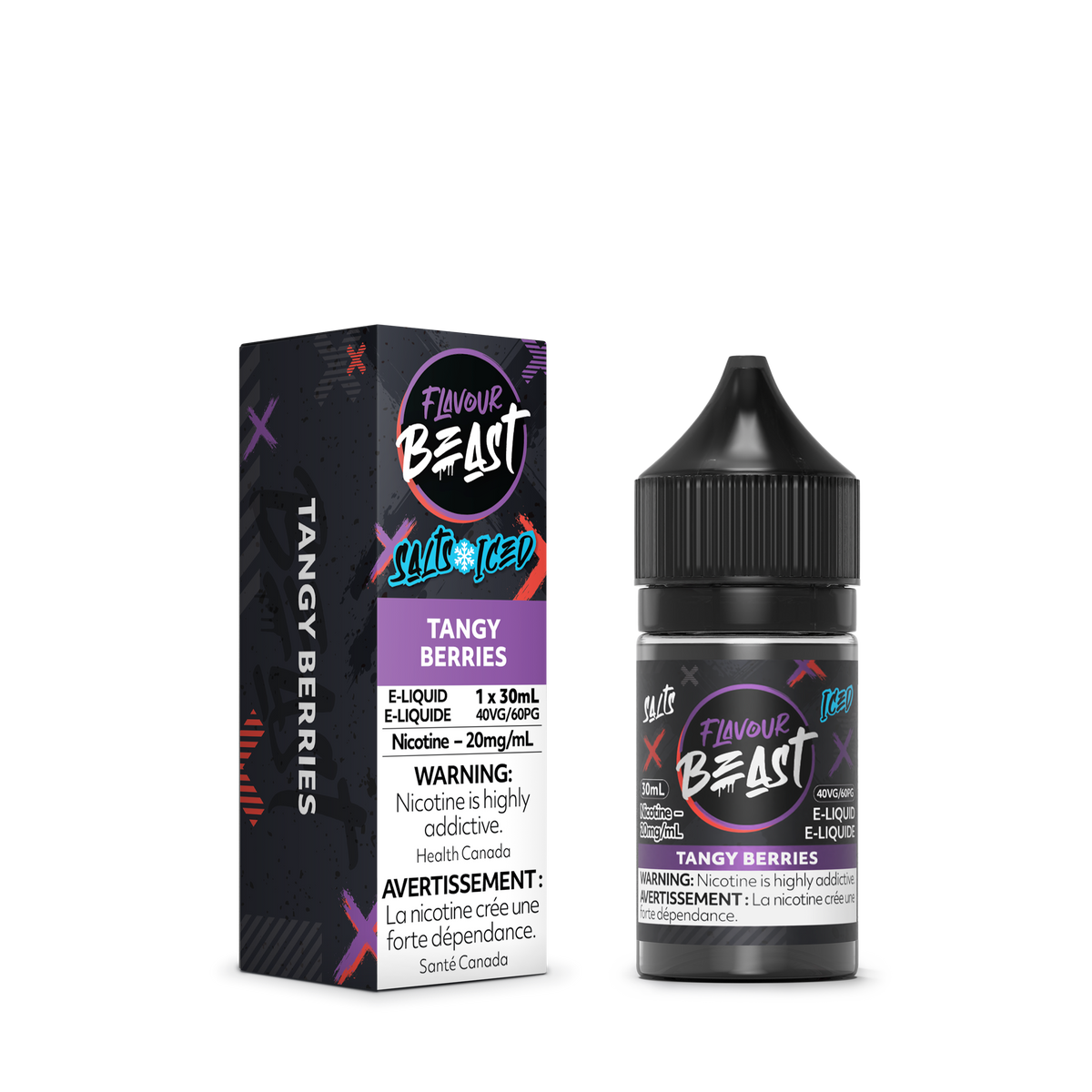 Flavour Beast E-Liquid - Tangy Berries Iced (AB)