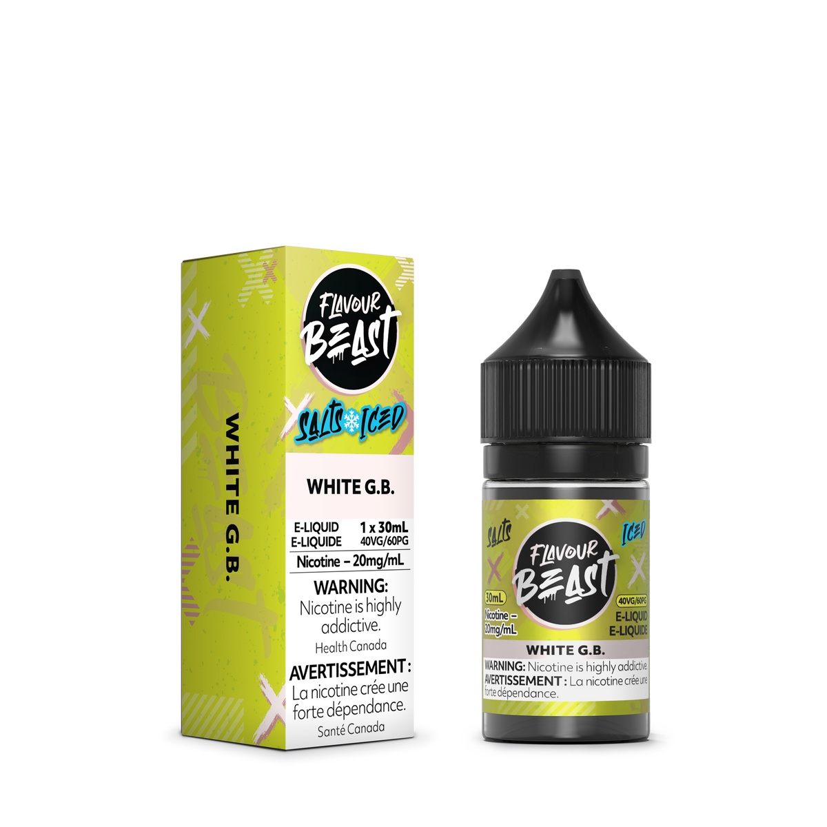 Flavour Beast E-Liquid - White G.B. Iced (AB)