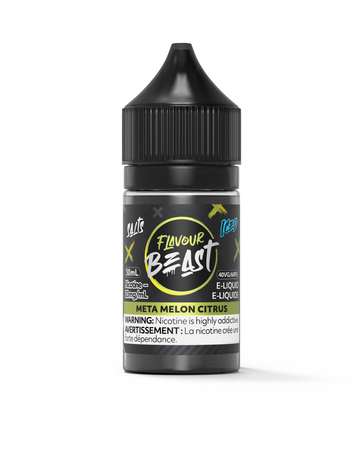 Flavour Beast E-Liquid - Meta Melon Citrus (Iced)