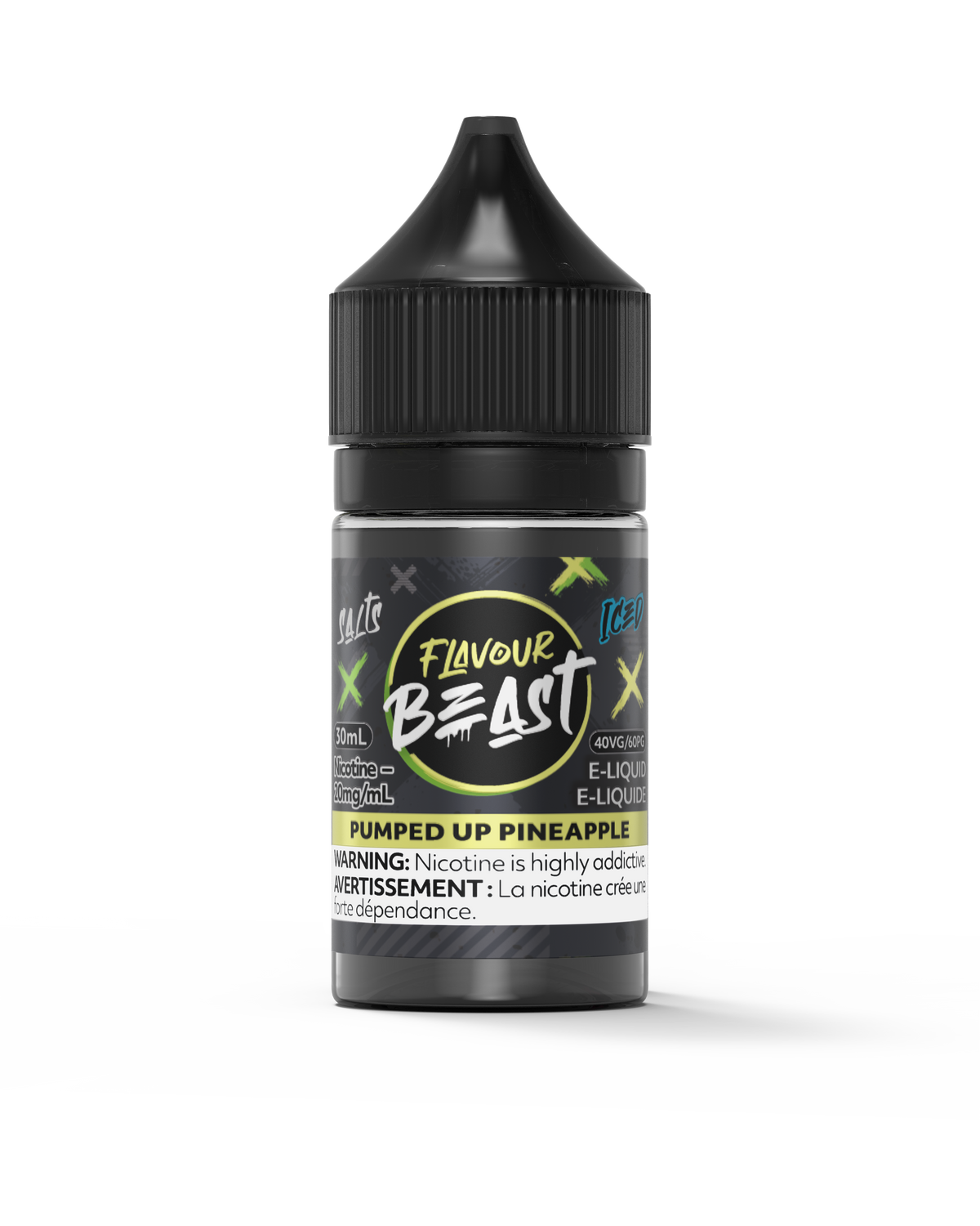 Flavour Beast E-Liquid - Pumped Up Pineapple Iced
